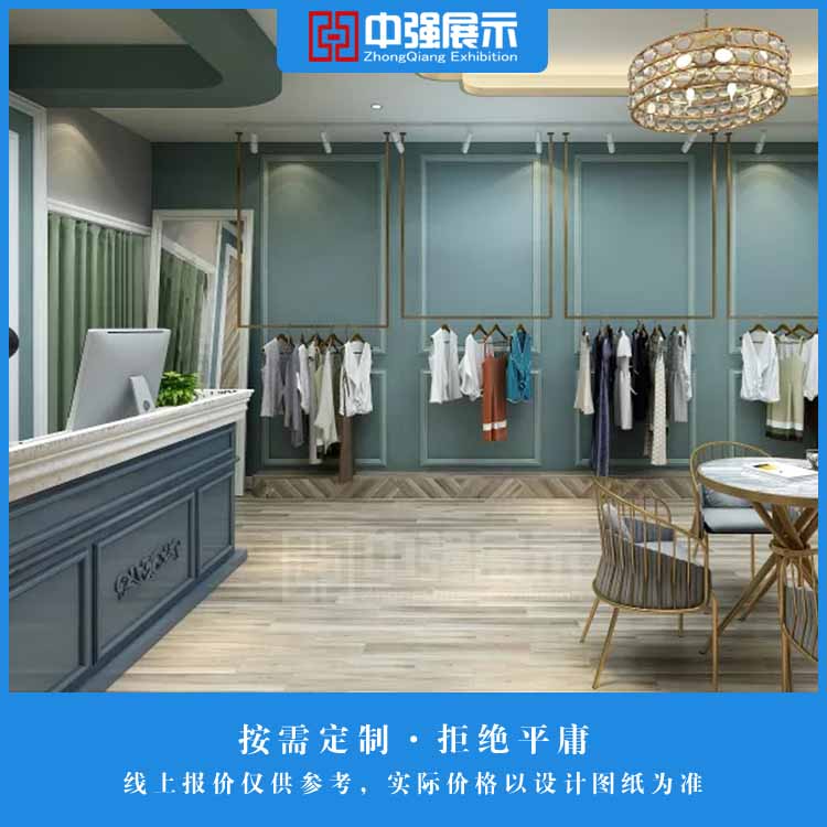 女裝店展示柜圖片/女裝店展示柜樣板圖 (3)