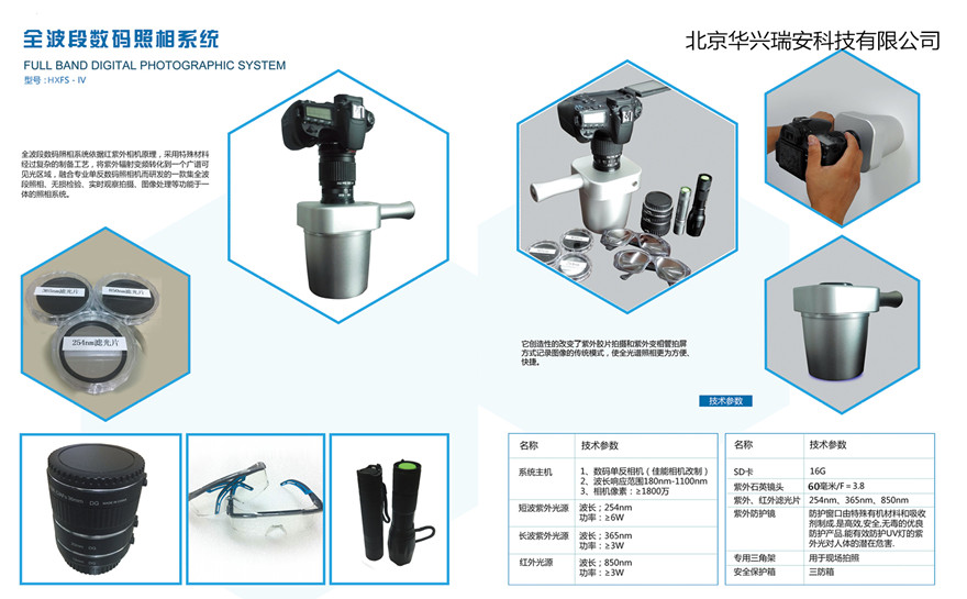 全波段数码照相系统，多光谱照相系统图片