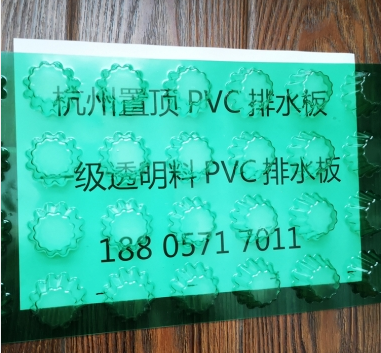 置顶PVC虹吸防护排水板 厂家直销 规格全 接受订制图片