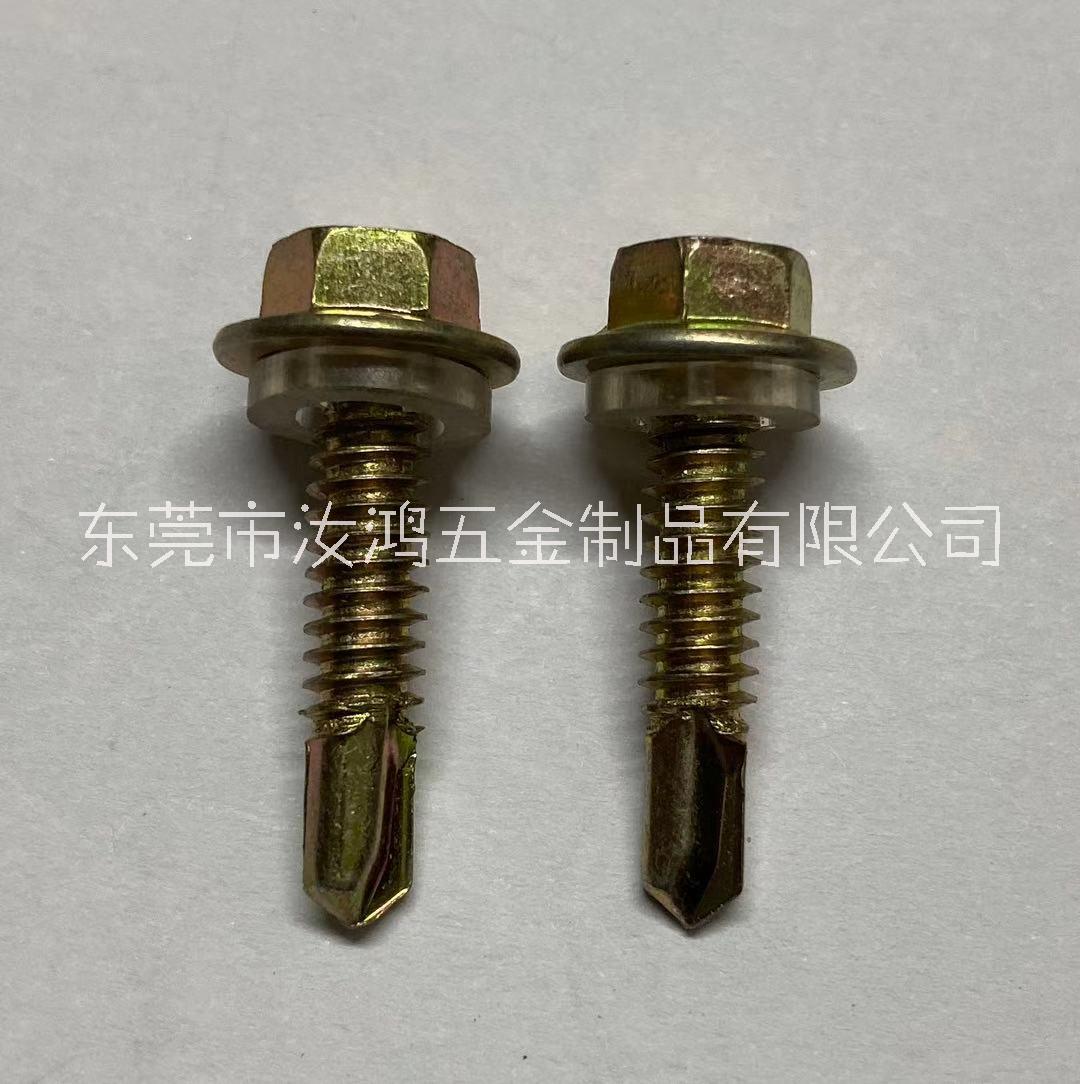 六角大華司鉆尾附墊片圖片/六角大華司鉆尾附墊片樣板圖 (2)