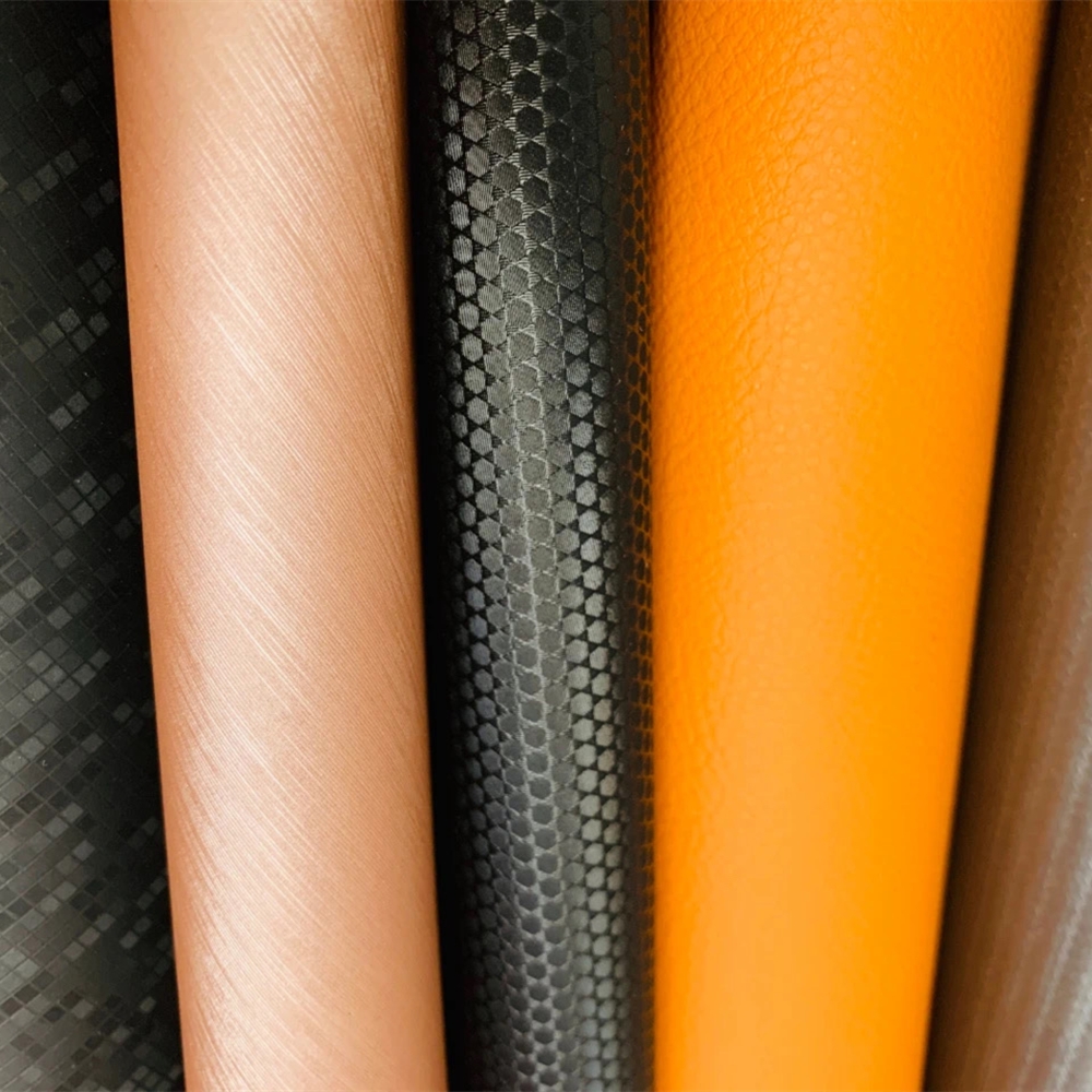 定制新款環(huán)保耐磨PU汽車革圖片