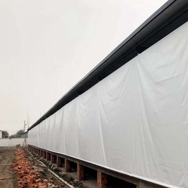 遼寧昌圖開(kāi)原綏中豬場(chǎng)卷簾布加厚PVC養(yǎng)牛場(chǎng)窗簾布豬舍豬欄卷簾