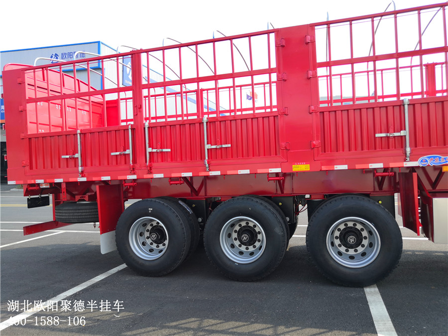 倉欄半掛車圖片/倉欄半掛車樣板圖 (3)