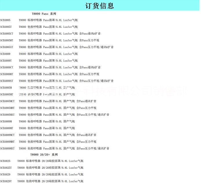 霍尼韦尔正压式空气呼吸器 正压式呼吸器 霍尼韦尔呼吸器