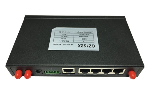 GZ122X系列路由器GZ122X系列路由器GZ可定制4G 工业级无线联通电信移动LAN/VPN工业路由器插卡