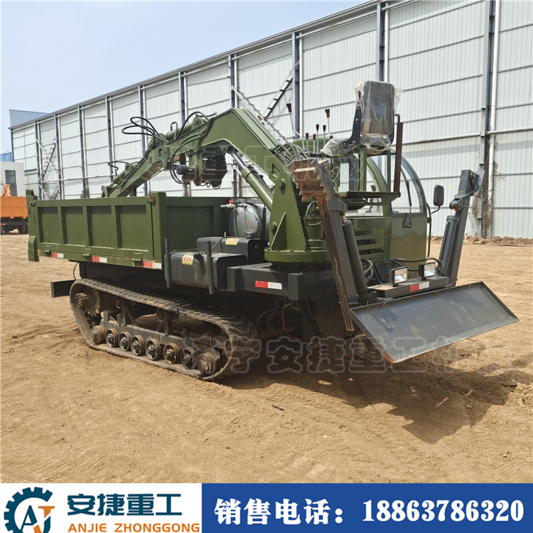 生產(chǎn)供應(yīng)履帶式抓木機(jī) 8噸自卸履帶抓木機(jī)挖掘機(jī)雙用價格 履帶式抓木機(jī)