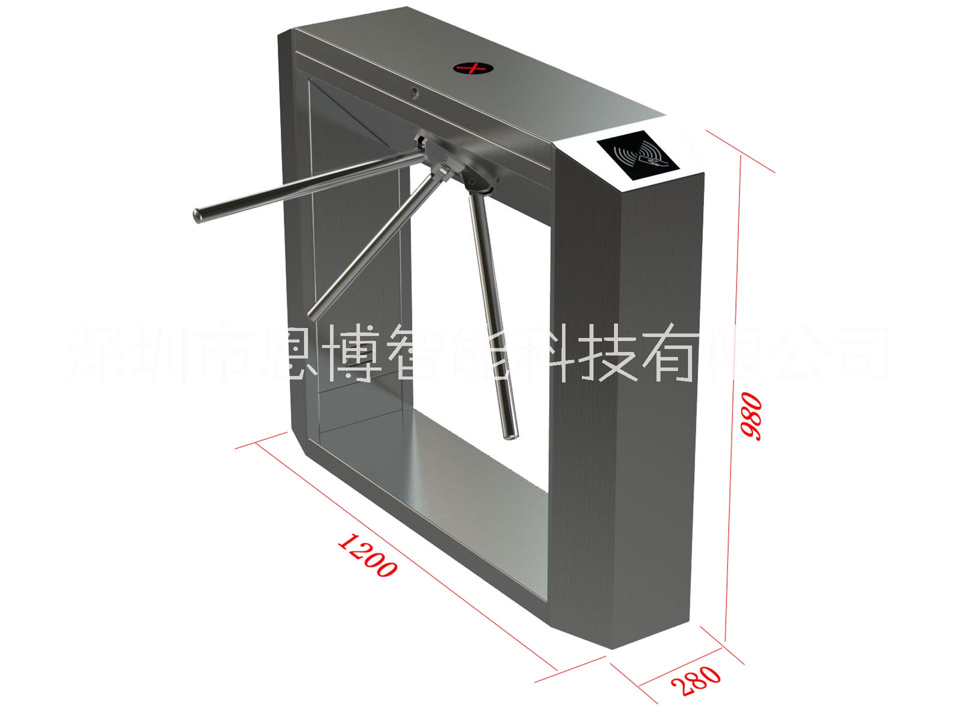 闸机生产厂家 工地闸机 斜角三辊闸ENBO-SG306图片