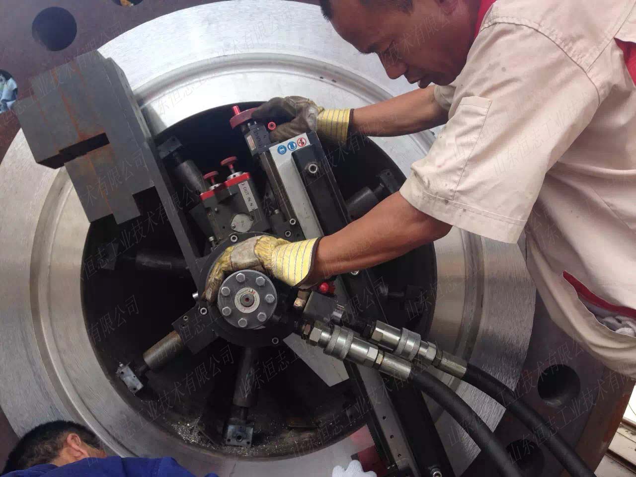 內(nèi)卡式法蘭端面加工機(jī)013圖片/內(nèi)卡式法蘭端面加工機(jī)013樣板圖 (3)