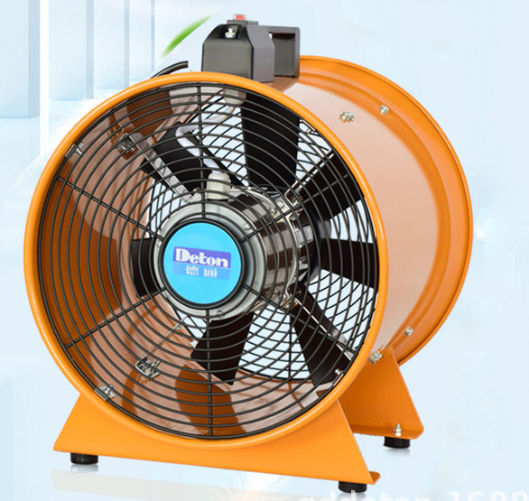 德通手提風機PVT工業(yè)移動式通風機強力排氣扇管道軸流排風換氣扇 德通風機