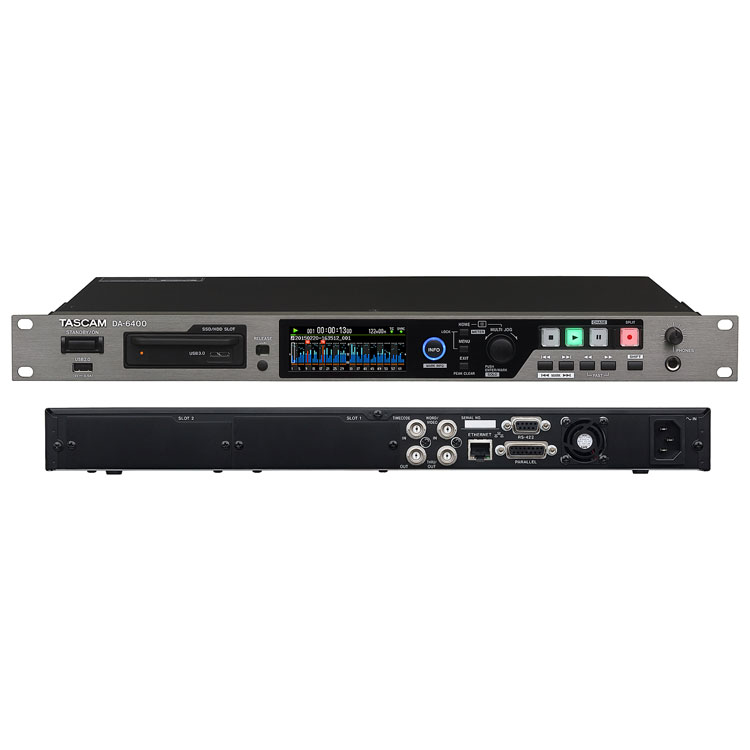 达斯冠 DA-6400 Tascam 64声道数字多轨录音机/播放器 TASCAM DA-6400 64声道录音机图片