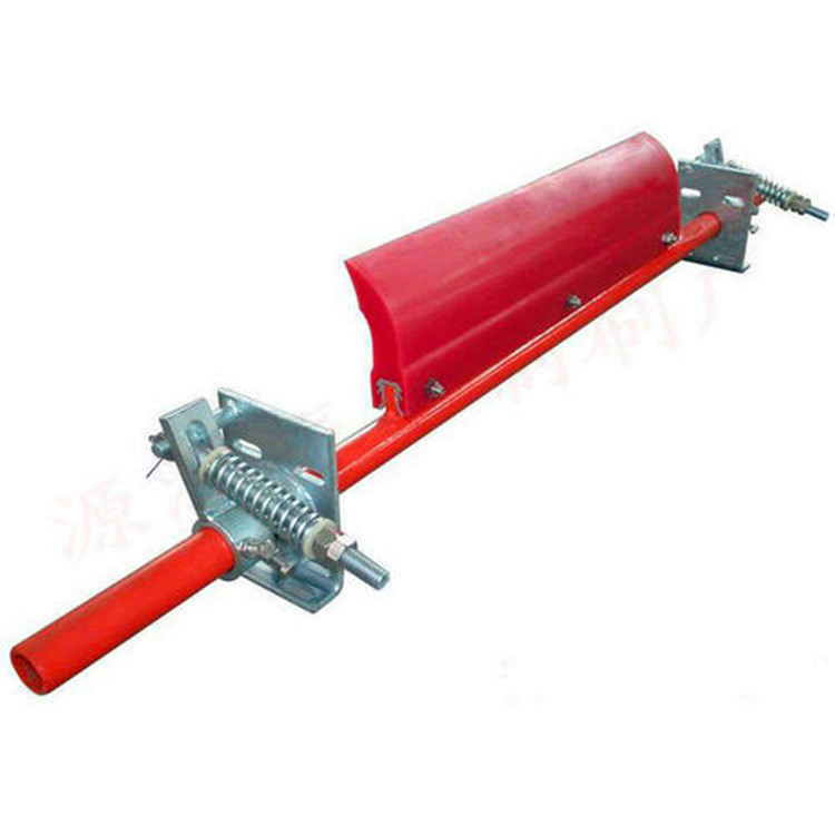 山東廠家聚氨酯頭部刮料清掃器二道三道鋁合金空段清掃器