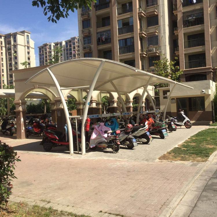 膜結(jié)構(gòu)充電樁棚圖片/膜結(jié)構(gòu)充電樁棚樣板圖 (4)