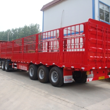 倉柵半掛車圖片/倉柵半掛車樣板圖 (4)