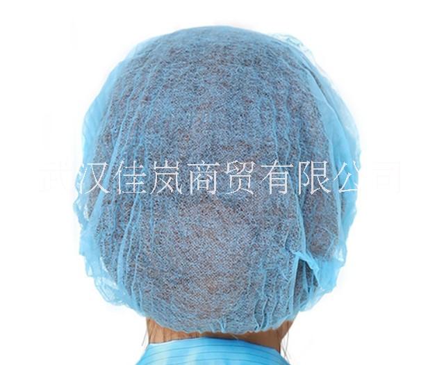 一次性條形帽雙筋10克無紡布男女通用防塵防油污