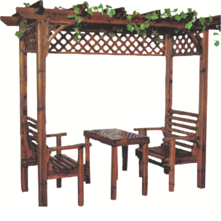 不帶蓬休閑亭圖片/不帶蓬休閑亭樣板圖 (2)