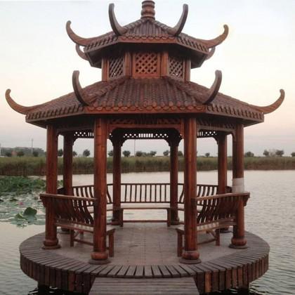 防腐木涼亭圖片/防腐木涼亭樣板圖 (2)