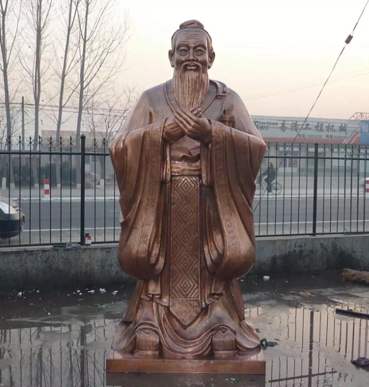 鍛銅雕塑定制 人物雕塑 銅雕塑裝飾擺件