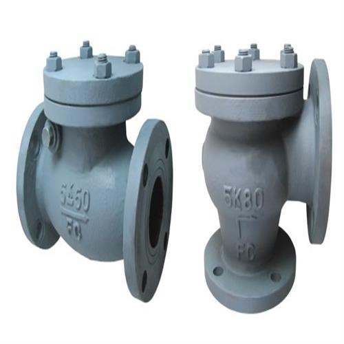 日標(biāo)法蘭鑄鐵5K止回閥圖片/日標(biāo)法蘭鑄鐵5K止回閥樣板圖 (1)