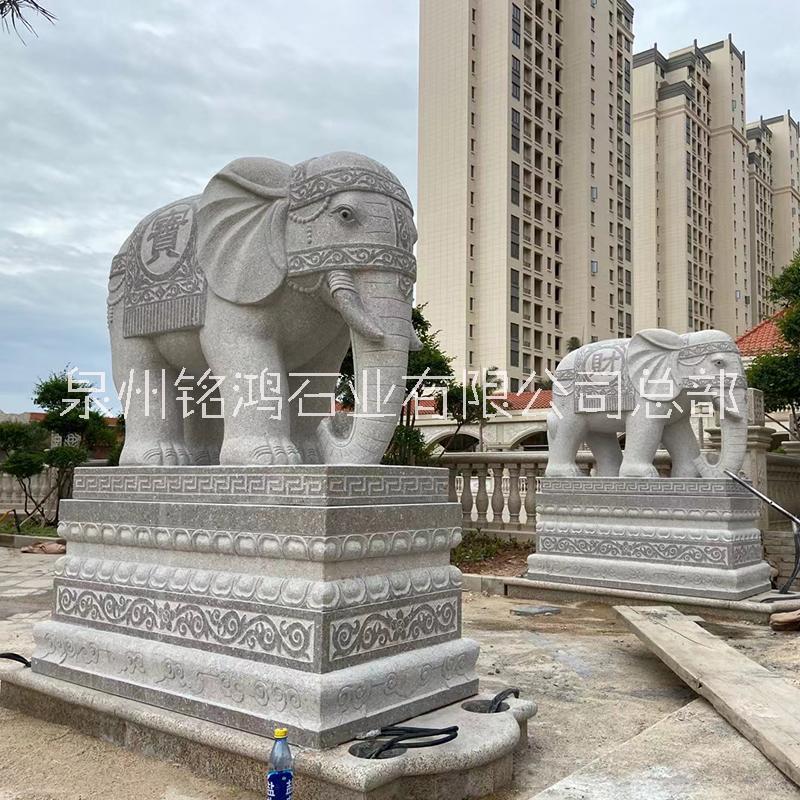 精美寺院石象圖片/精美寺院石象樣板圖 (2)