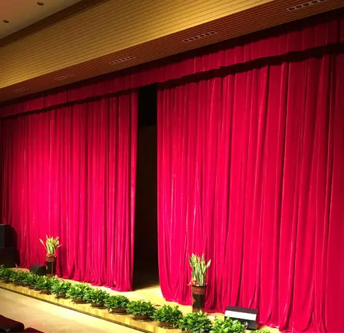 電動阻燃幕布圖片/電動阻燃幕布樣板圖 (2)