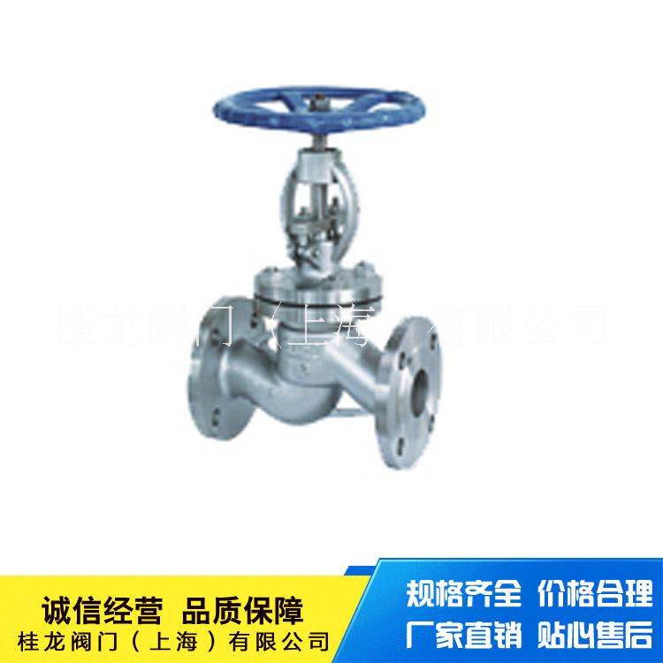 不銹鋼法蘭截止閥 J41W圖片