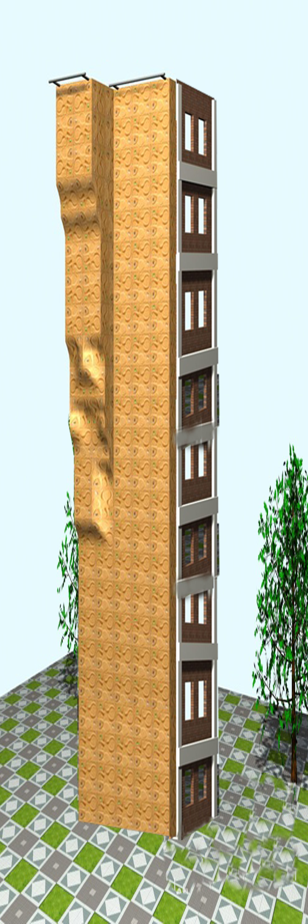 消防訓(xùn)練塔圖片/消防訓(xùn)練塔樣板圖 (3)