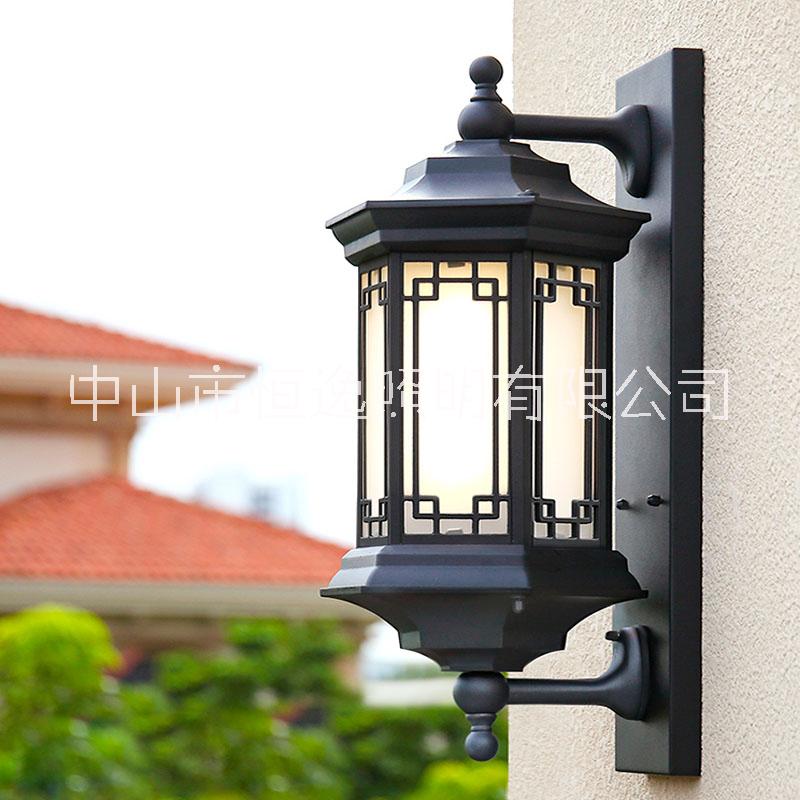 恒逸照明中式戶外照明led全銅壁圖片