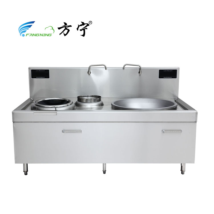 組合電磁爐 食堂電磁大炒爐圖片/組合電磁爐 食堂電磁大炒爐樣板圖 (2)