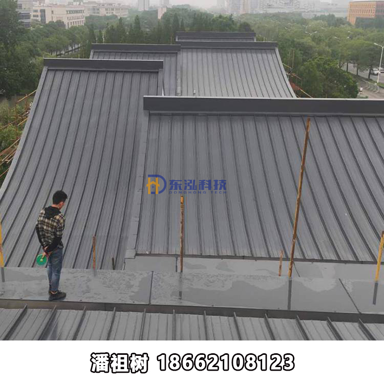 0.7mm厚65-430型鋁鎂錳 鋁鎂錳合金屋面板 幼兒園屋面直立鎖邊金屬屋面板