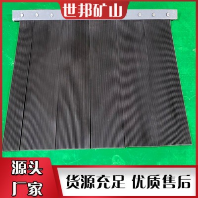 圓柱形橡膠擋塵簾 阻燃煤礦井下掘進(jìn)工作面降塵除塵簾 防塵簾安裝