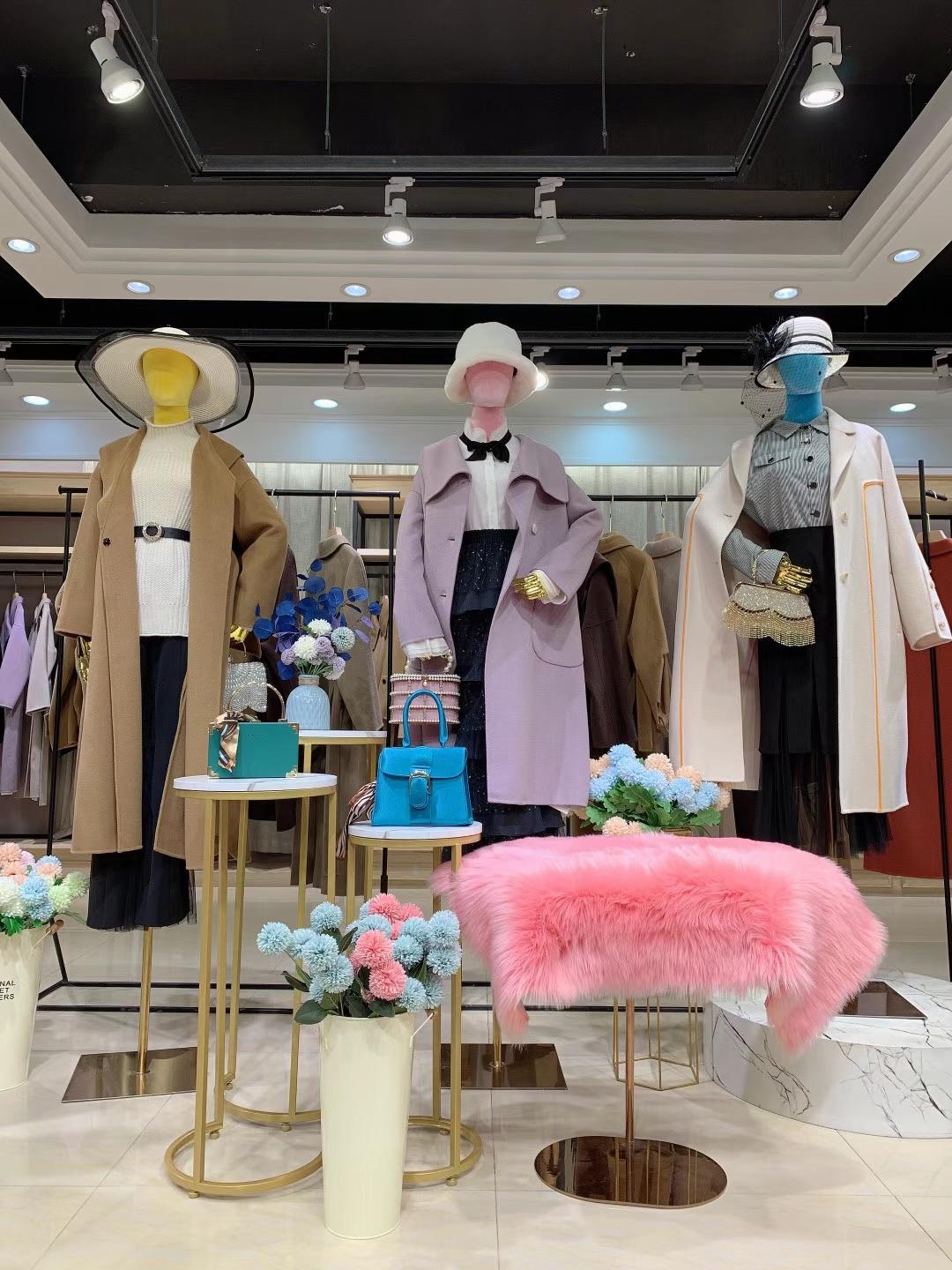 VIRA MARA 雙面羊絨大衣21冬國際品牌折扣女裝批發(fā)一手貨源 品牌女裝批發(fā)