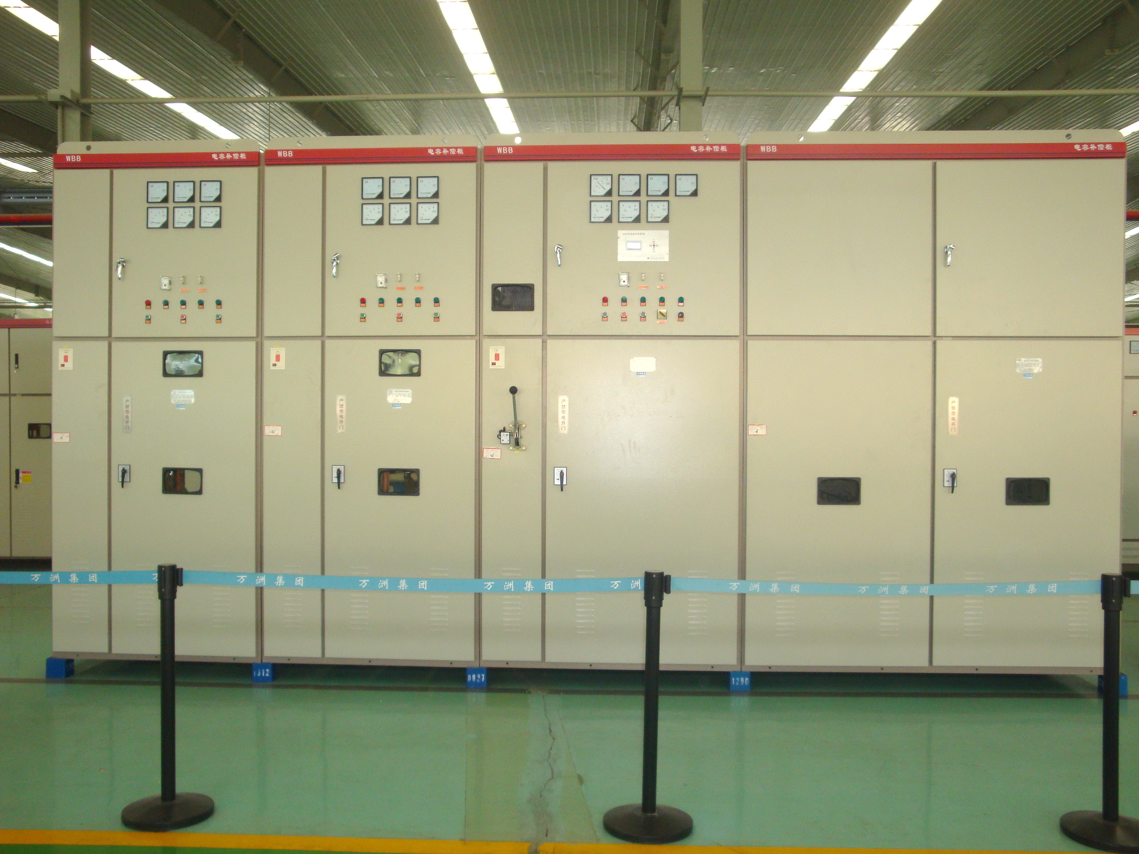 萬洲高壓無功功率電容柜補(bǔ)償柜圖片/萬洲高壓無功功率電容柜補(bǔ)償柜樣板圖 (4)