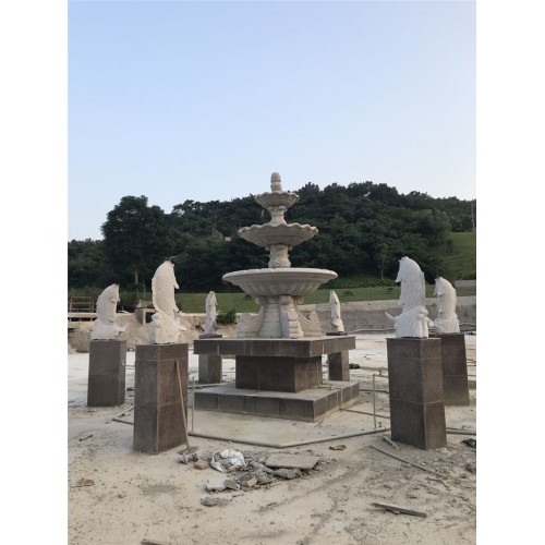 石雕噴泉圖片/石雕噴泉樣板圖 (1)