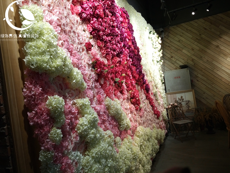 创意花艺软装插花摆件家居假花客厅餐桌绢花装饰花仿真整体 绿饰创意花艺软装插花摆件家居假花