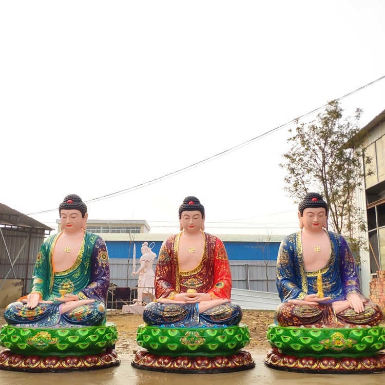 東方七佛和過去七佛 燃燈佛祖佛像 善慧童子神像 阿難迦葉佛像