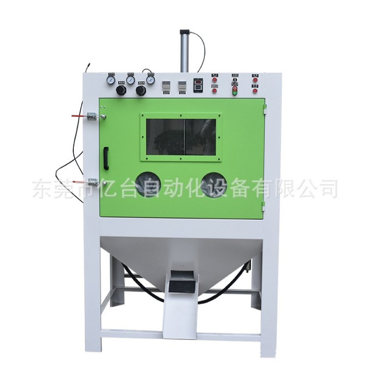 全自動(dòng)滾籃式噴砂機(jī)圖片/全自動(dòng)滾籃式噴砂機(jī)樣板圖 (3)