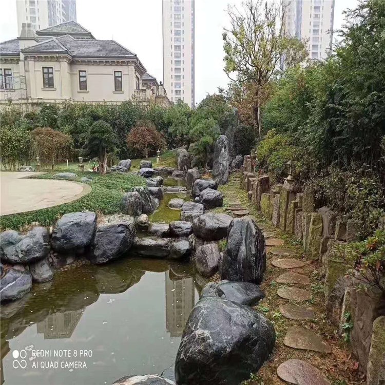 黑山石假山工程圖片/黑山石假山工程樣板圖 (4)