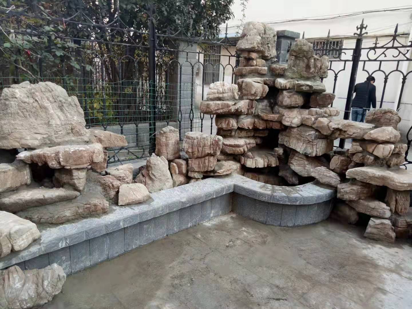龜紋石假山圖片/龜紋石假山樣板圖 (1)