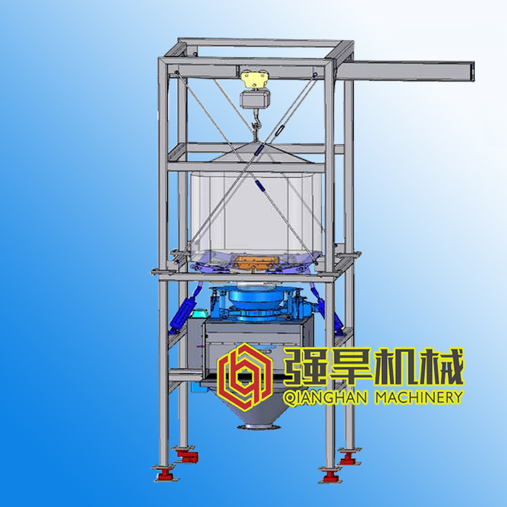 吨袋式自动拆包卸料设备图片