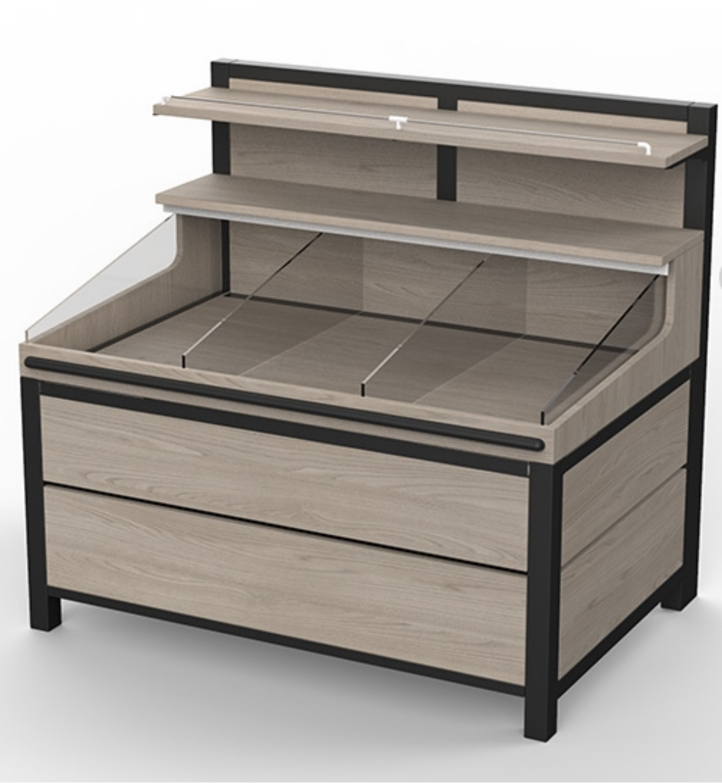 商超貨架_干貨柜_展示柜_璽宸貨