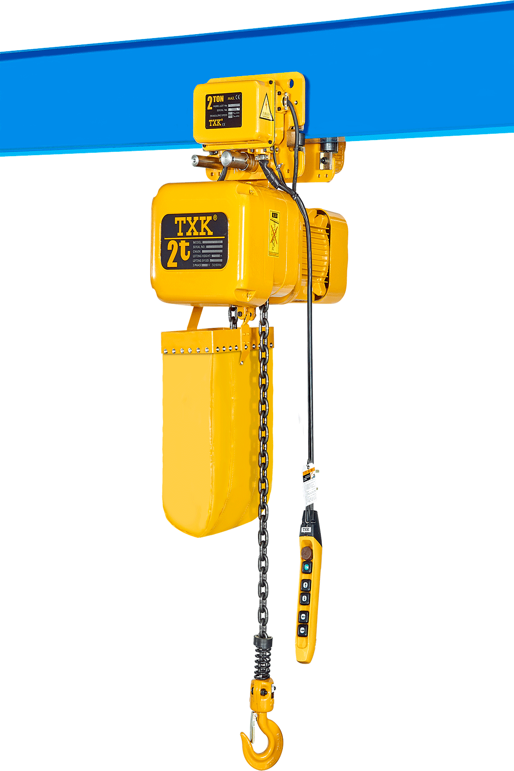 供應(yīng)txk2T運(yùn)行式環(huán)鏈電動(dòng)葫蘆