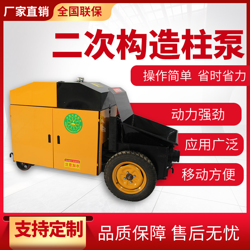 二次構(gòu)造柱泵 細(xì)石輸送泵廠家二次構(gòu)造柱輸送泵圖片