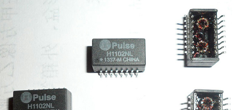 SOP-16P网口变压器通用H1102NL百兆贴片IC以太网PULSE100M滤波器 H1102NL网口变压器图片