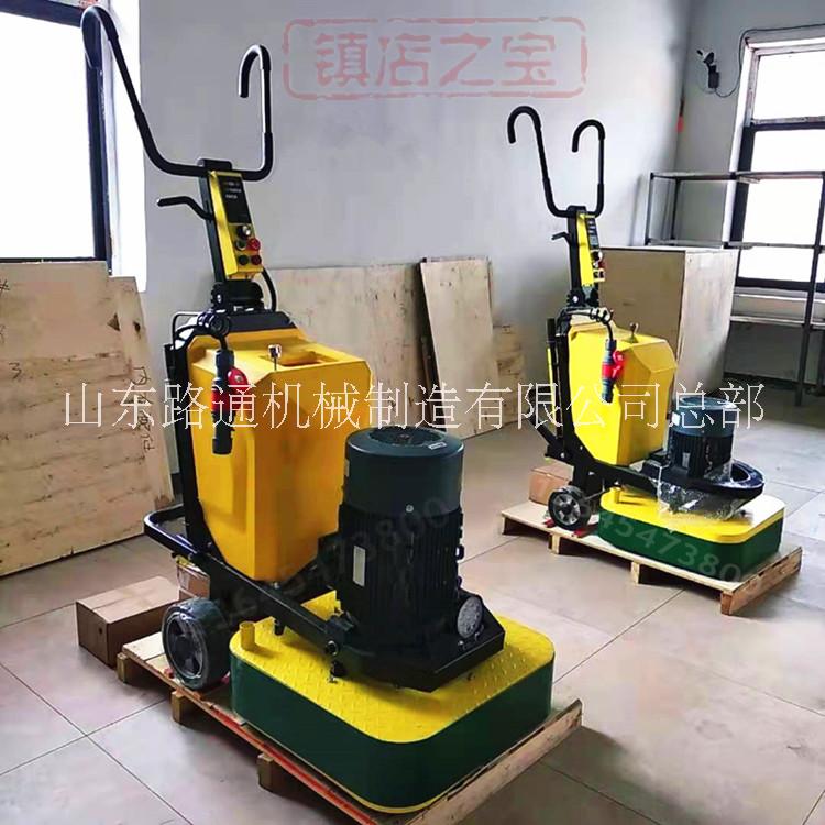 大理石地面打磨拋光機(jī) 自行走變頻調(diào)節(jié)環(huán)氧地坪施工700研磨機(jī)