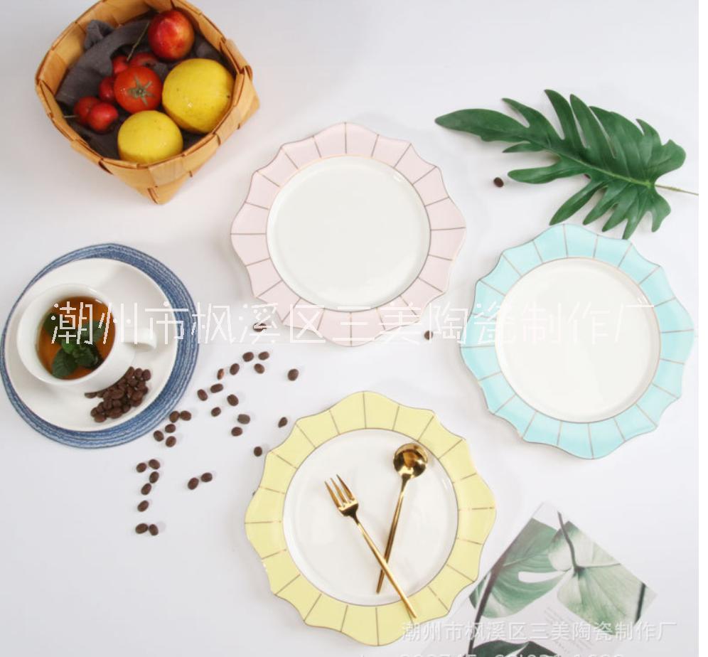 馬卡龍創(chuàng)意陶瓷碟-餐盤圖片/馬卡龍創(chuàng)意陶瓷碟-餐盤樣板圖 (1)