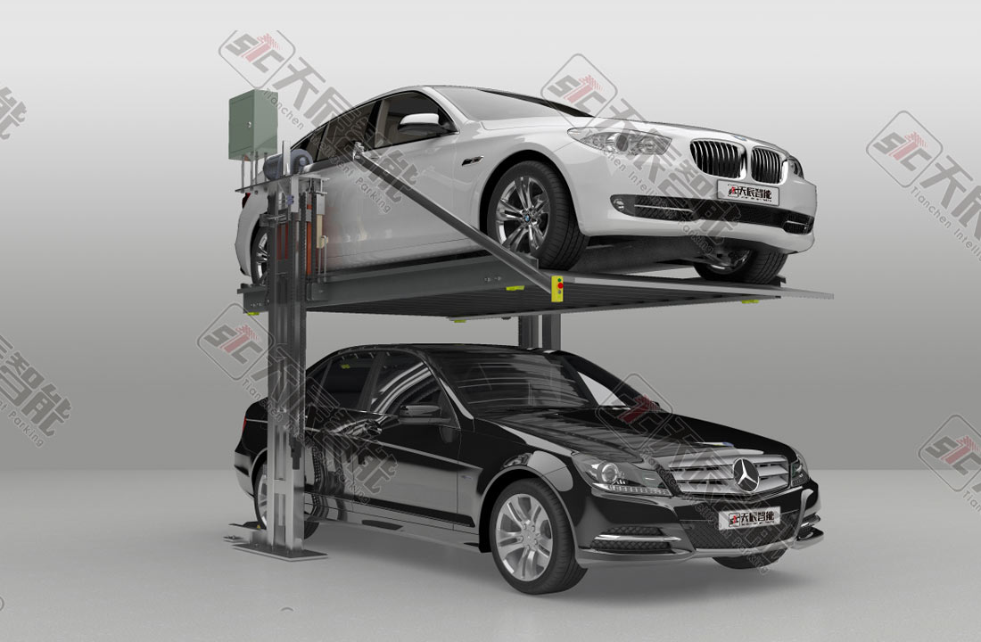 二立柱機(jī)械式停車設(shè)備圖片