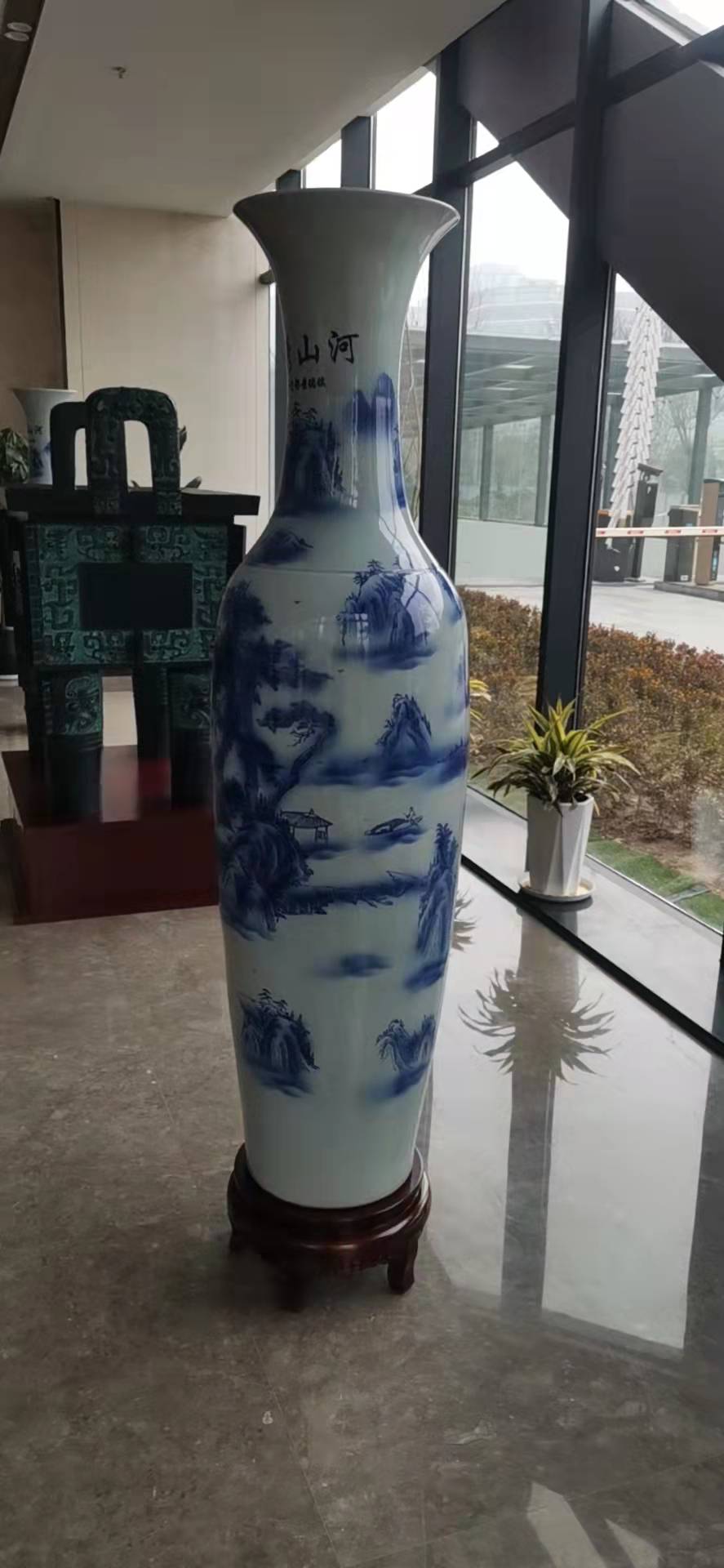 西安市西安花瓶工艺品，开业陶瓷花瓶摆件厂家