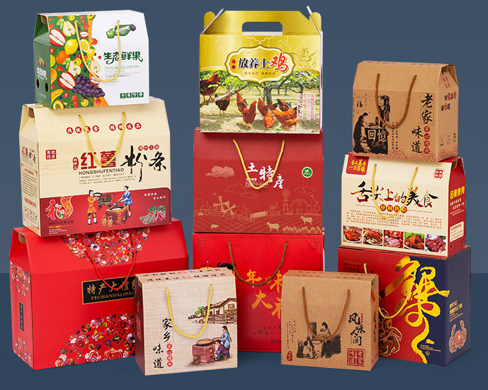 農(nóng)產(chǎn)品水果包裝禮品盒   鄭州極印包裝制品