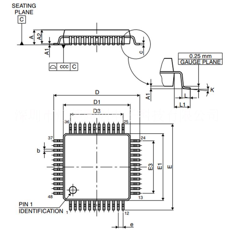 深圳市FCM32F103C8T6厂家国产品牌 MCU FCM32F103C8T6 软硬件通用STM32F103C8T6