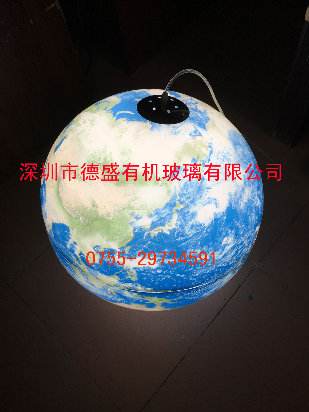 亚克力八大行星教学展示球体有机玻璃定制星球灯罩吊灯装饰图片